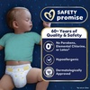 image:imagePampers ZZZ Overnight Diapers Size 3 1628 lbs 66 Count Nighttime Protection Disposable Baby Diaper Night Time Leak and Skin ProtectionSize 7