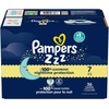 image:imagePampers ZZZ Overnight Diapers Size 3 1628 lbs 66 Count Nighttime Protection Disposable Baby Diaper Night Time Leak and Skin ProtectionSize 7