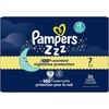 image:imagePampers ZZZ Overnight Diapers Size 3 1628 lbs 66 Count Nighttime Protection Disposable Baby Diaper Night Time Leak and Skin ProtectionSize 7