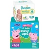 image:imagePampers Easy Ups Pull On Training Pants Peppa Pig 4T5T One Month Supply 104 Count with Sensitive Water Based Baby Wipes 12 FlipTop Packs 1008 Wipes Total
