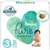 image:imagePampers Pure Baby Diapers Size 5 27 lbs 132 Up to 100 Leakproof Premium Hypoallergenic Soft DiapersSize 3