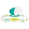 image:imagePampers Sensitive Baby Wipes Water Based Baby Wipes Fragrance Free and Hypoallergenic 192 Wipes Total 3X Refill Packs Packaging May Vary56 Count Pack of 1