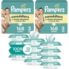 image:imagePampers Swaddlers Disposable Baby Diapers Size 5 2 Month Supply 2 x 132 Count with Sensitive Water Based Baby Wipes 12X Multi Pack PopTop and Refill 1008 CountSize 3  12x