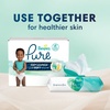 image:imagePampers Pure Protection Disposable Baby Diapers Size 1 One Month Supply 198 Count with Aqua Pure Baby Wipes 6X PopTop Packs 336 CountSize 5