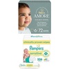 image:imageBundle of Pampers Amore Size 6 2344 lbs 72 Count Baby Wipes Sensitive Water Based Wipe Clinically Proven Hypoallergenic and Unscented for Babies 336 Wipes Total 4 FlipTop Packs