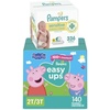 image:imagePampers Easy Ups Pull On Training Pants Peppa Pig 2T3T One Month Supply 140 Count with Sensitive Water Based Baby Wipes 4X PopTop Packs 336 Count
