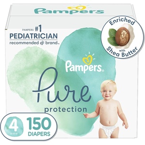 image:imageDiapers Size 4 150 Count  Pampers Pure Protection Disposable Diapers