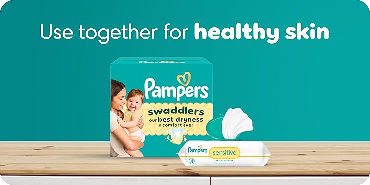 Authentic Pampers | Ultra Dry & Gentle Skin Protection for Babies