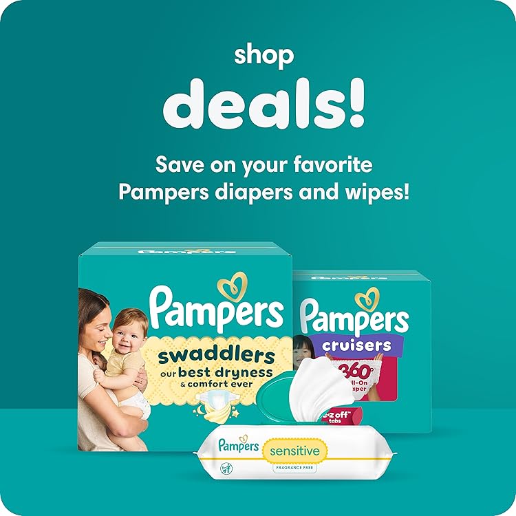 Authentic Pampers | Ultra Dry & Gentle Skin Protection for Babies