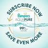 image:imagePampers Amore Size 2 1022 lbs 120 Count  Pampers Aqua Pure Baby Wipes 99 Water Fragrance Free Unscented Water Based MultiUse 448 Wipes Total 8X FlipTop Packs Packaging May VarySize 4  556