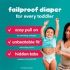 image:imagePampers Diapers  Cruisers 360  Size 8 60 Count up to 100 Leakproof Fit Designed for Active Babies Pull On DiaperSize 7