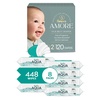 image:imagePampers Amore Size 2 1022 lbs 120 Count  Pampers Aqua Pure Baby Wipes 99 Water Fragrance Free Unscented Water Based MultiUse 448 Wipes Total 8X FlipTop Packs Packaging May VarySize 2  568