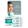 image:imagePampers Amore Size 2 1022 lbs 120 Count  Pampers Aqua Pure Baby Wipes 99 Water Fragrance Free Unscented Water Based MultiUse 448 Wipes Total 8X FlipTop Packs Packaging May VarySize 6  520